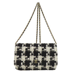 CHANEL Black Logo Wallet